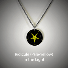 Arcane Secrets - Baphomet Cloisonné Medallion - Satanme