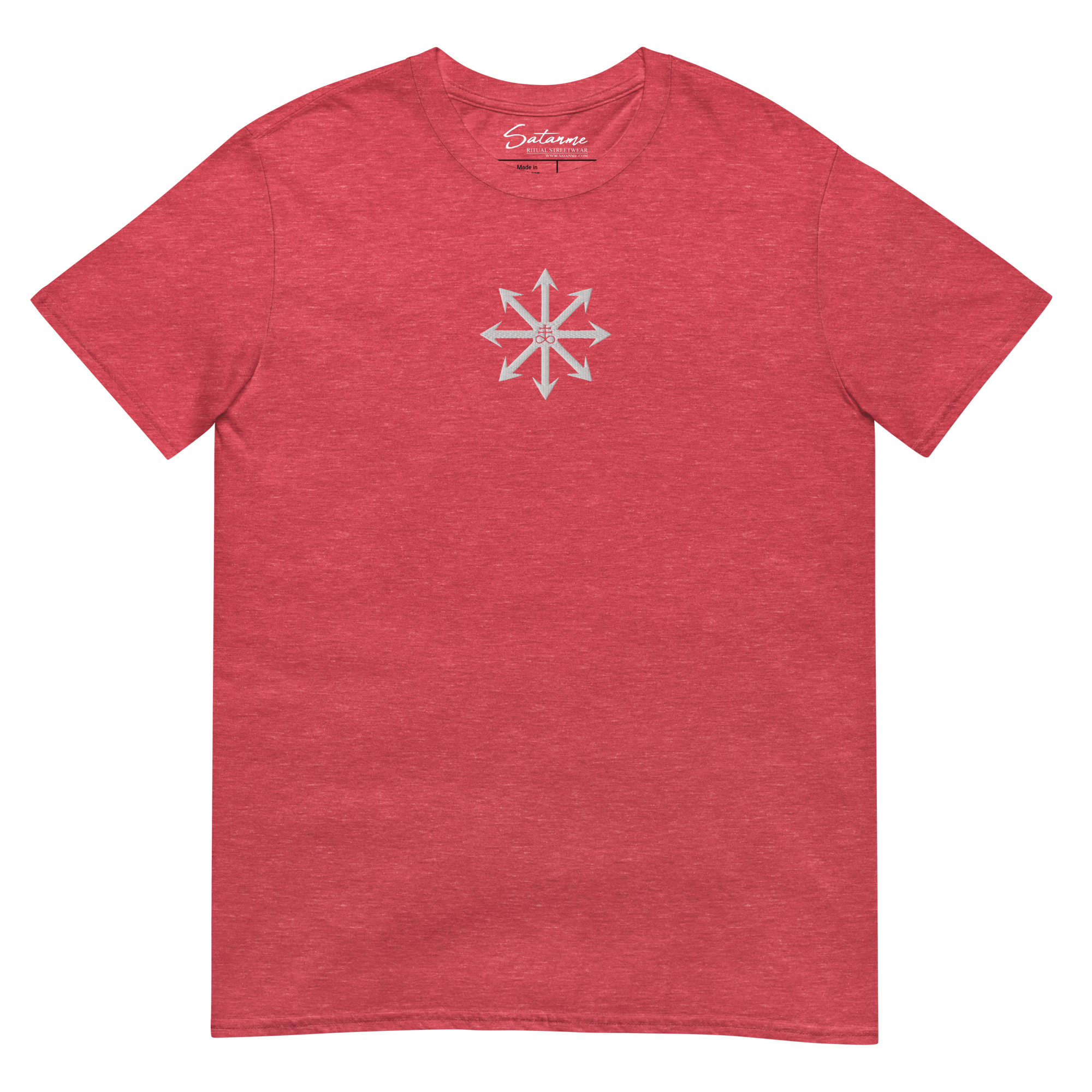 Anchor of Chaos Embroidered Shirt - Satanme