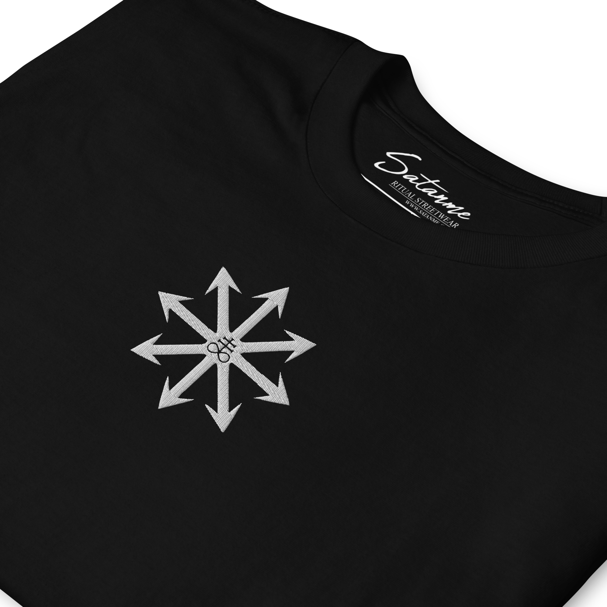 Anchor of Chaos Embroidered Shirt - Satanme