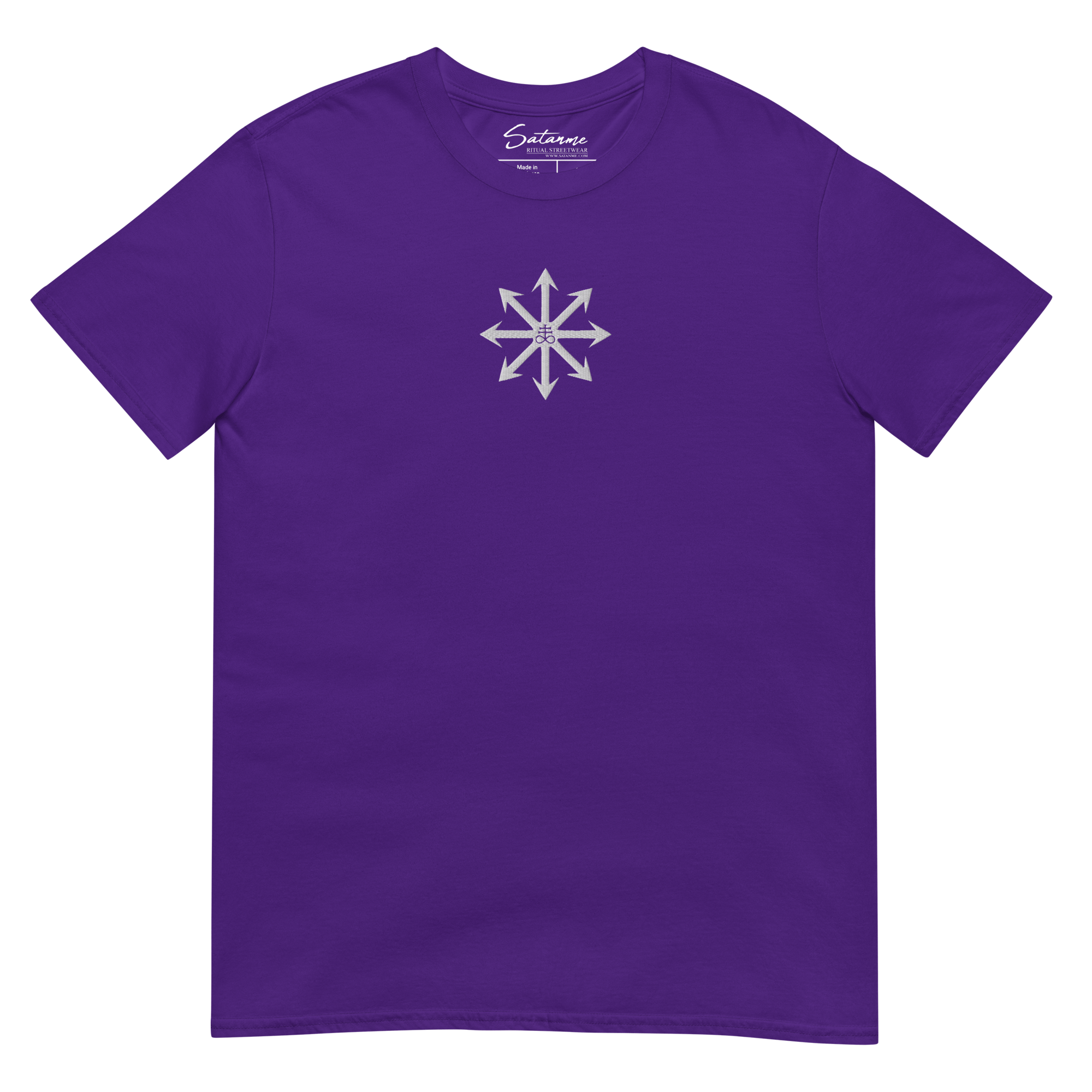 Anchor of Chaos Embroidered Shirt - Satanme