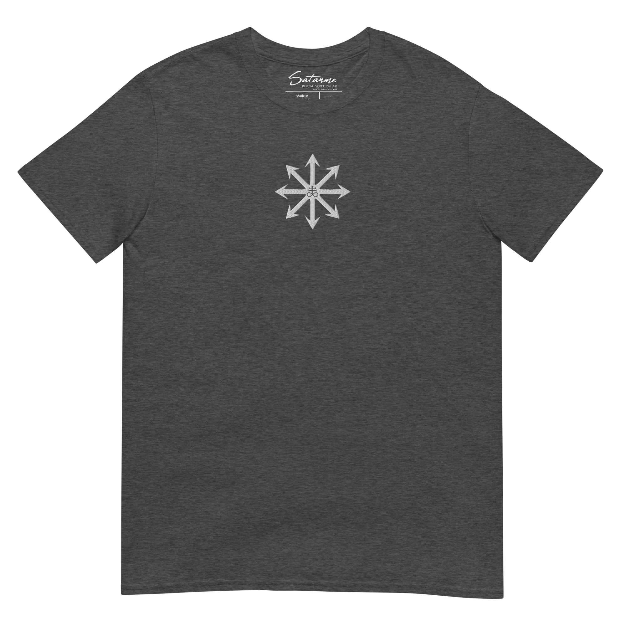 Anchor of Chaos Embroidered Shirt - Satanme