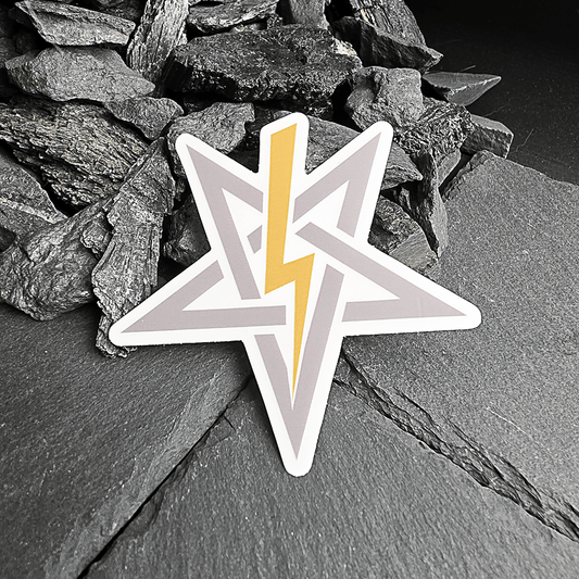 Anton LaVey Clear Sigil Sticker - Satanme