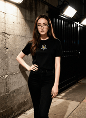 Anton LaVey Sigil Embroidered Shirt - Satanme
