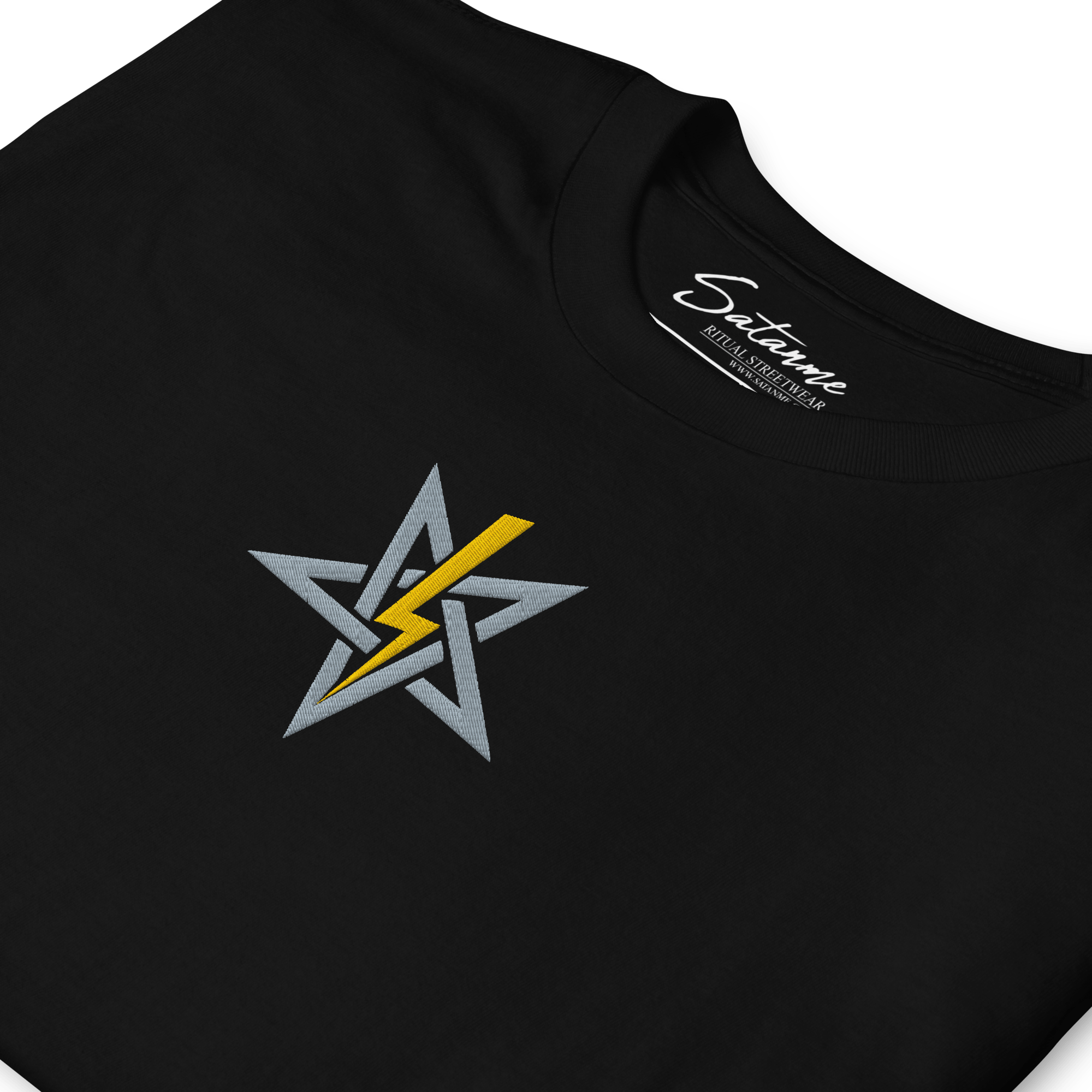 Anton LaVey Sigil Embroidered Shirt - Satanme