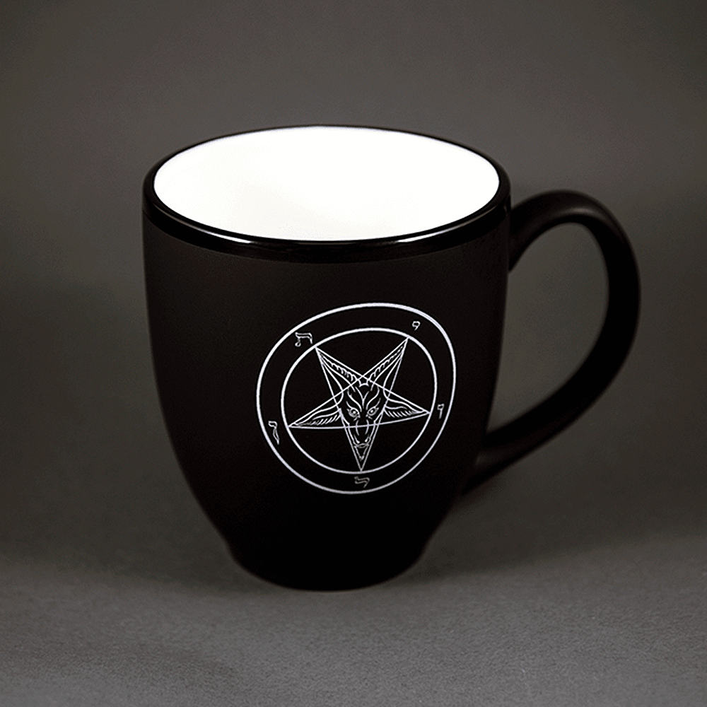 Baphomet Cafe Coffee Mug - Satanme