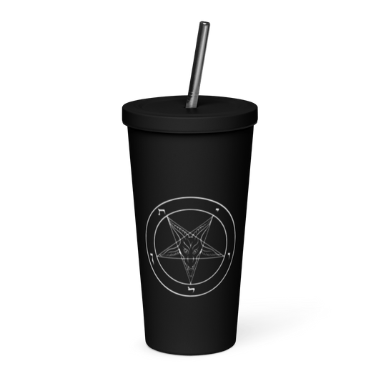 Baphomet Insulated tumbler - Satanme