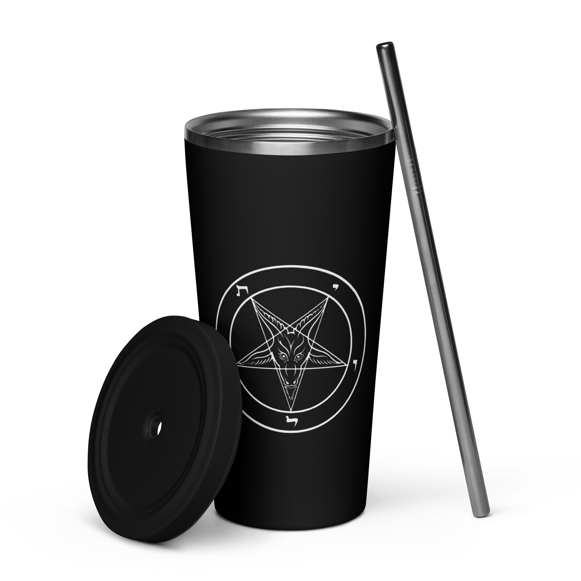 Baphomet Insulated tumbler - Satanme