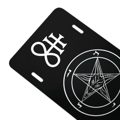 Baphomet Vanity Plate - Satanme