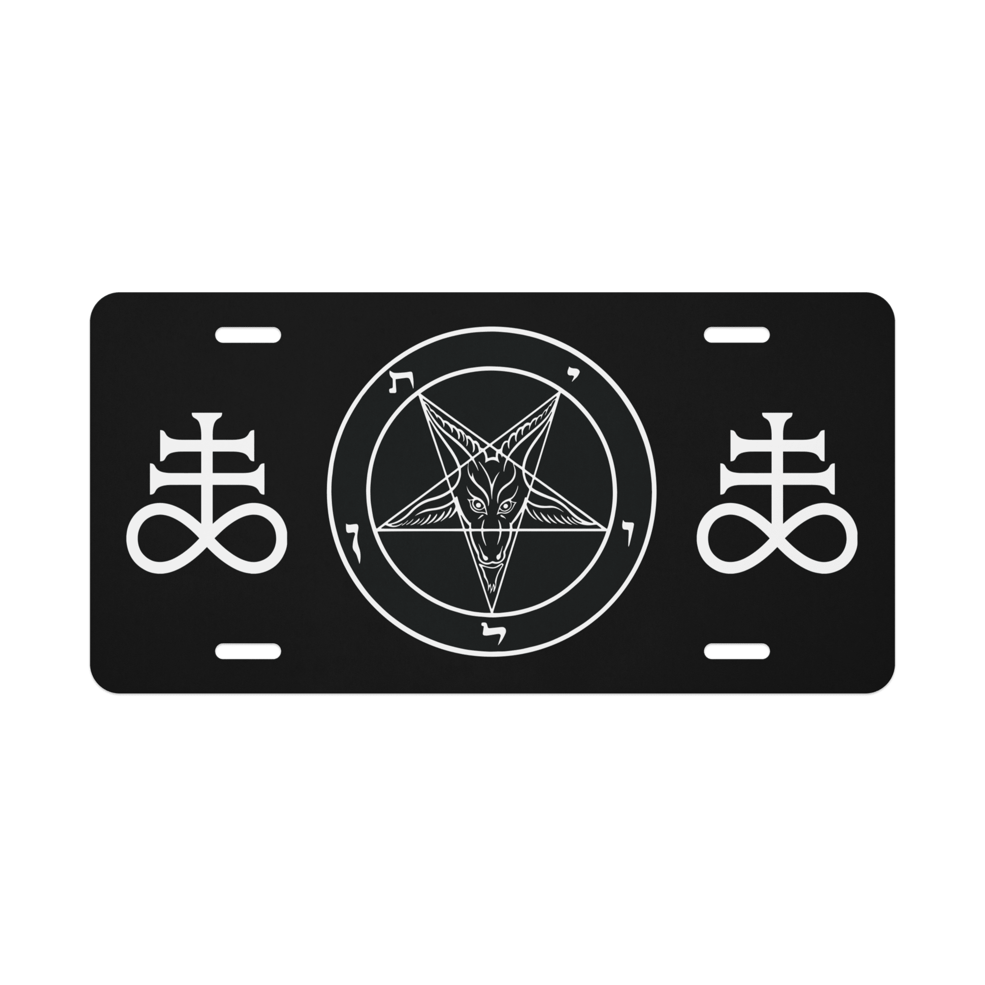 Baphomet Vanity Plate - Satanme
