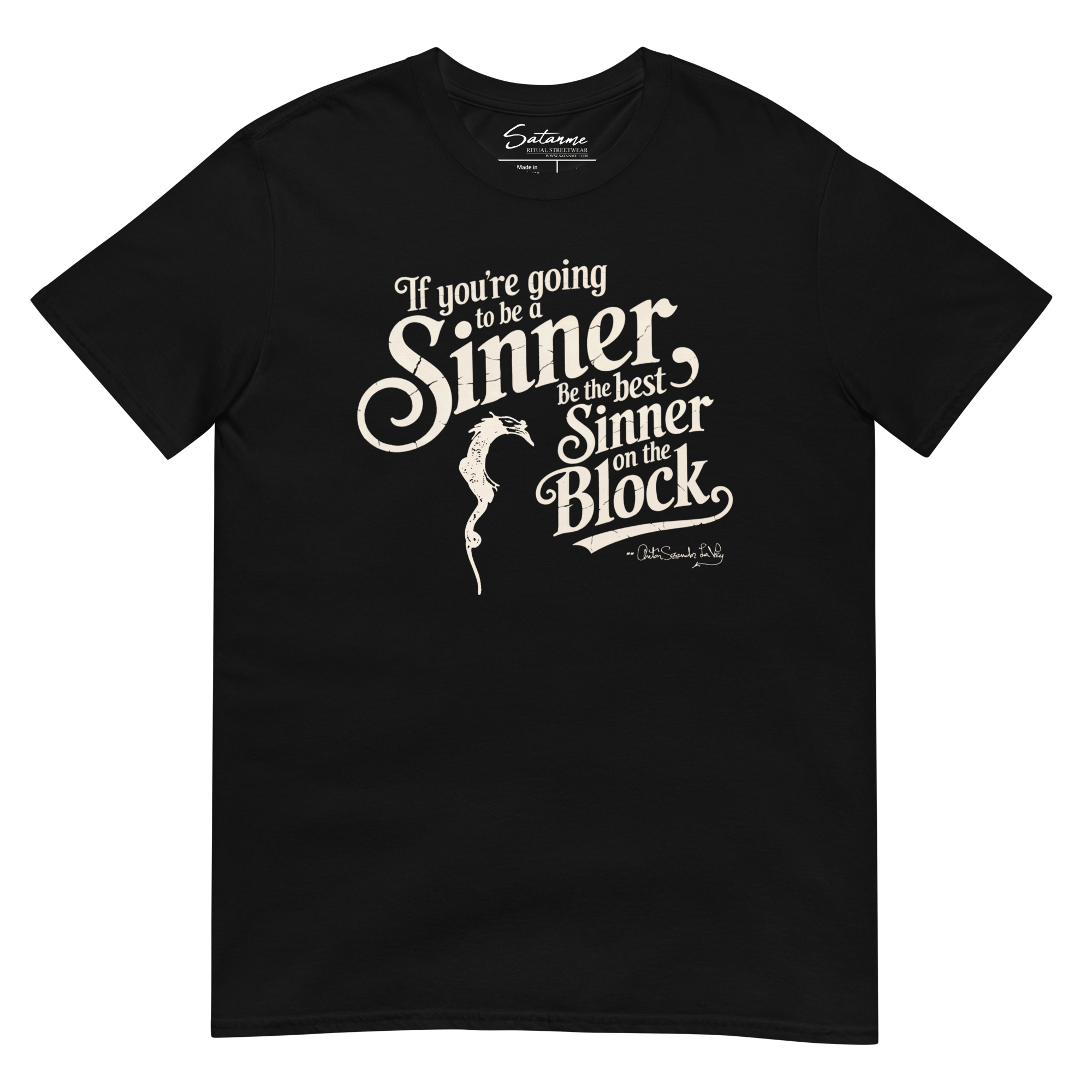 Best Sinner on the Block Shirt - Satanme