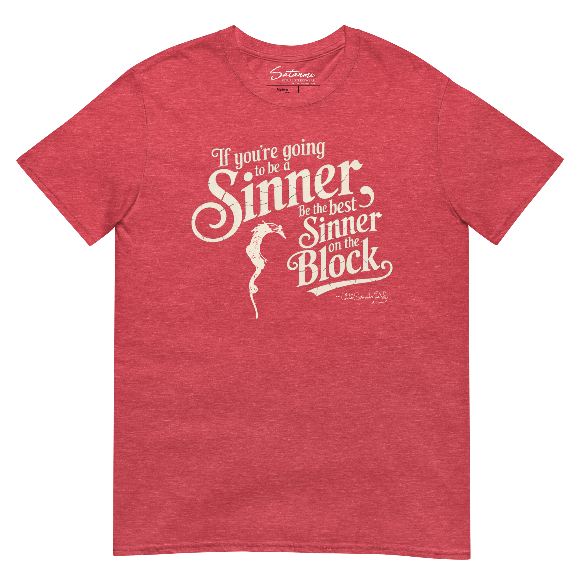 Best Sinner on the Block Shirt - Satanme