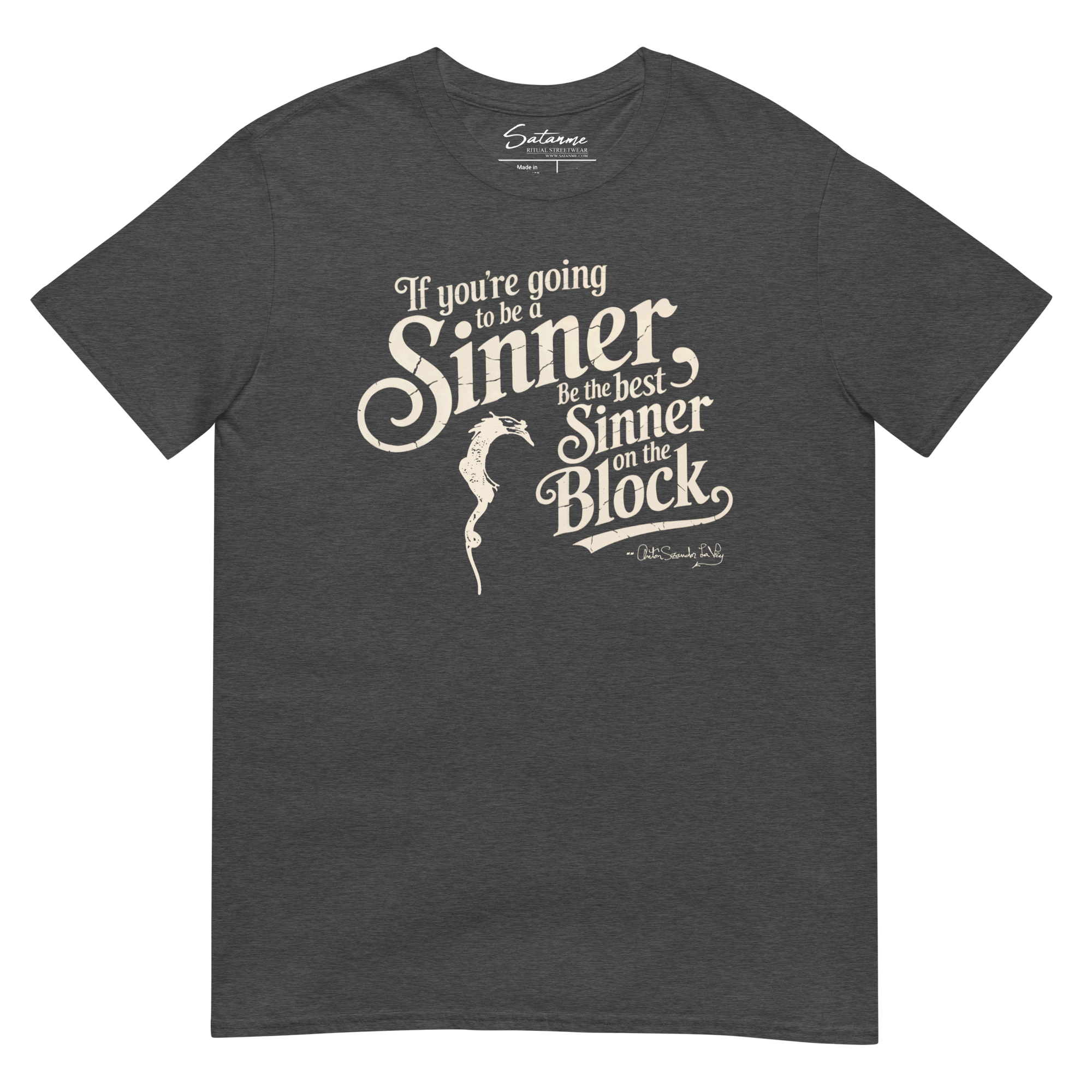 Best Sinner on the Block Shirt - Satanme