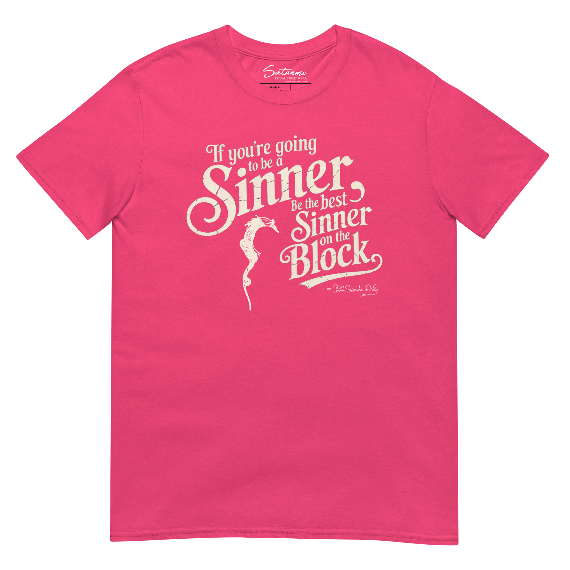 Best Sinner on the Block Shirt - Satanme