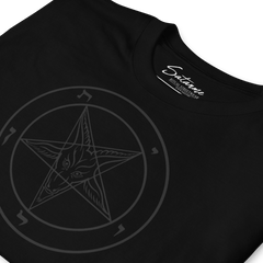 Black as Pitch Baphomet Shirt - Satanme