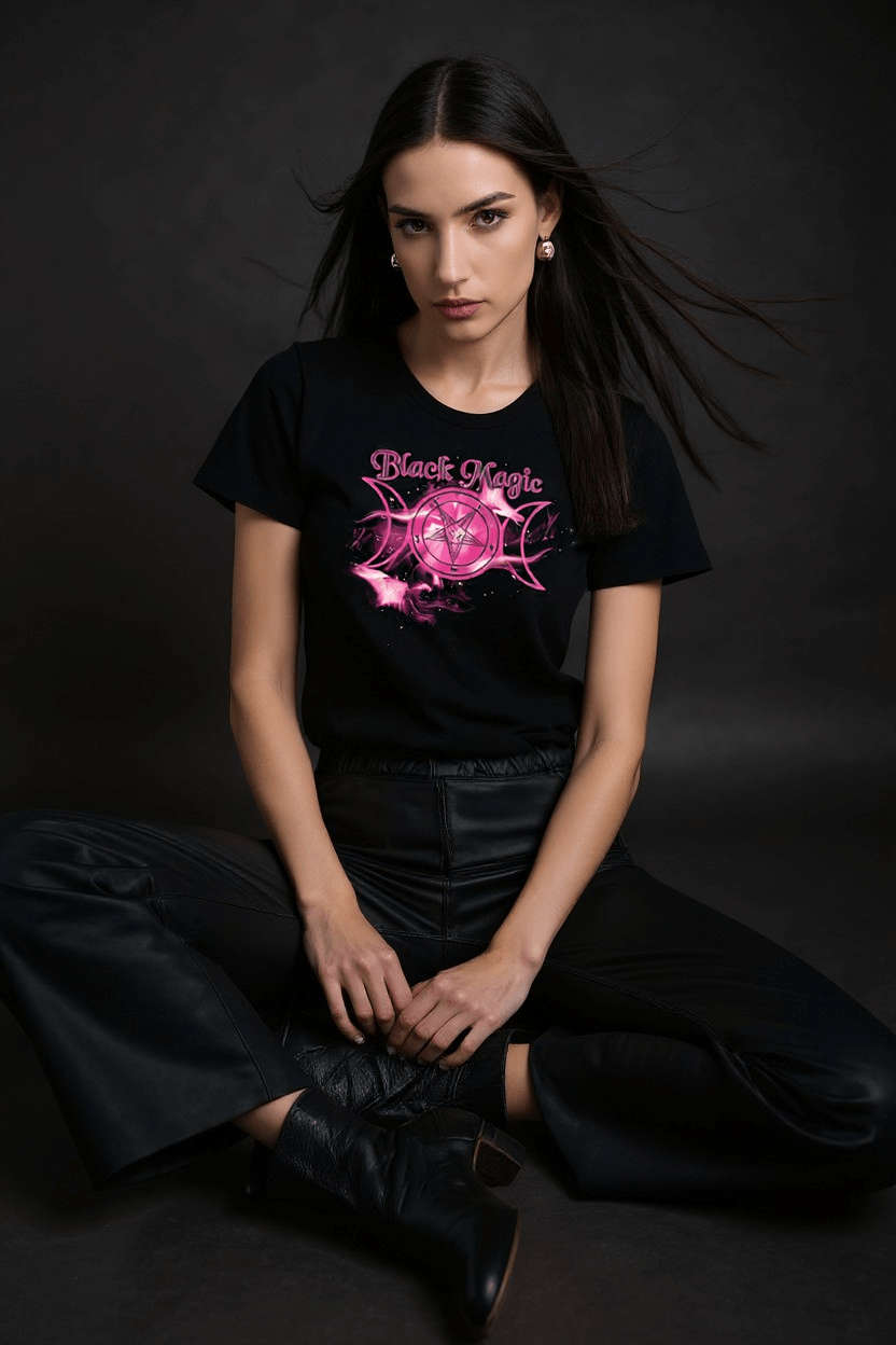 Black Magic Women’s Softstyle Shirt - Satanme