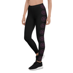 Black Satanic Bible Leggings - Satanme
