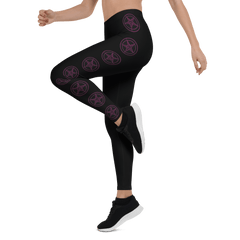 Black Satanic Bible Leggings - Satanme