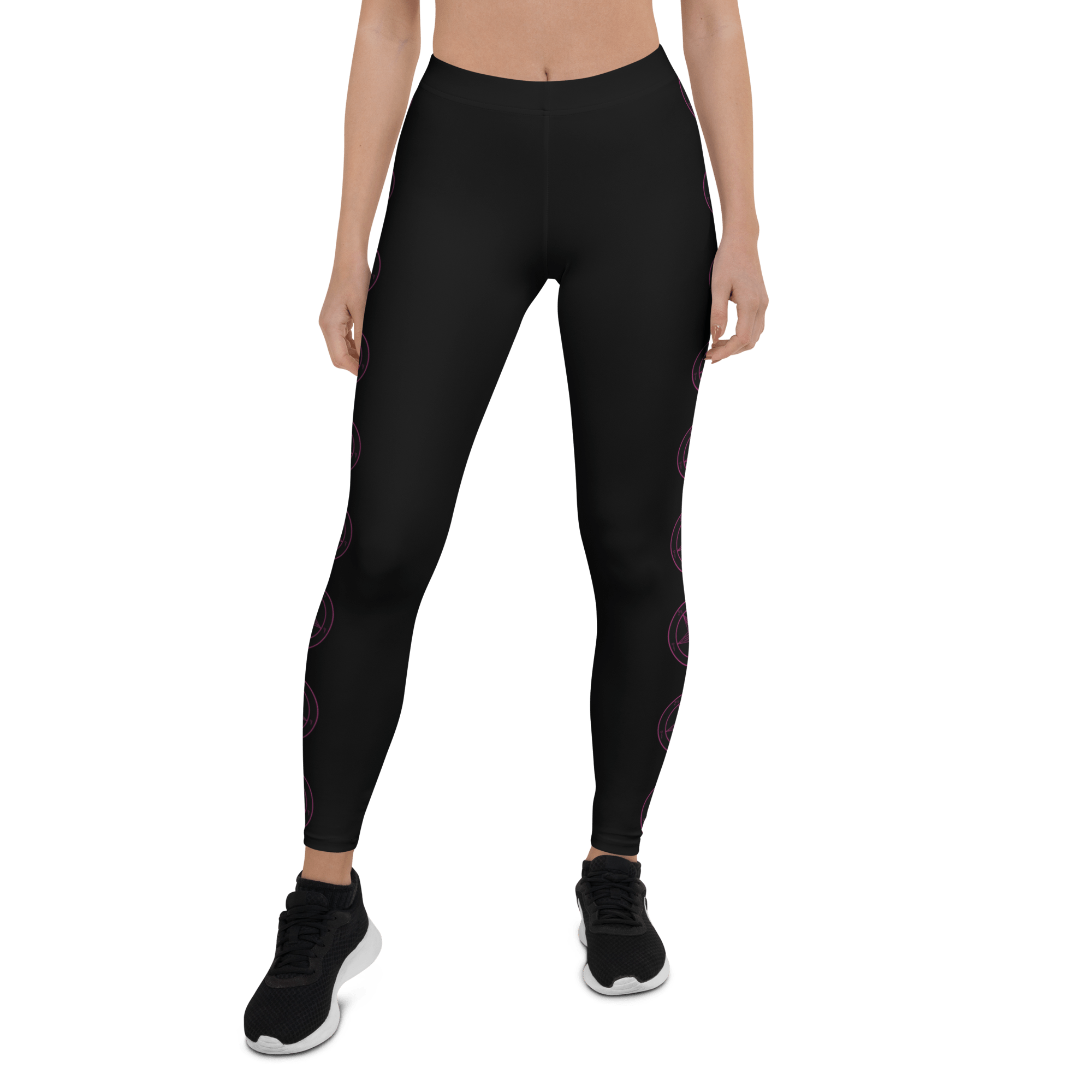 Black Satanic Bible Leggings - Satanme
