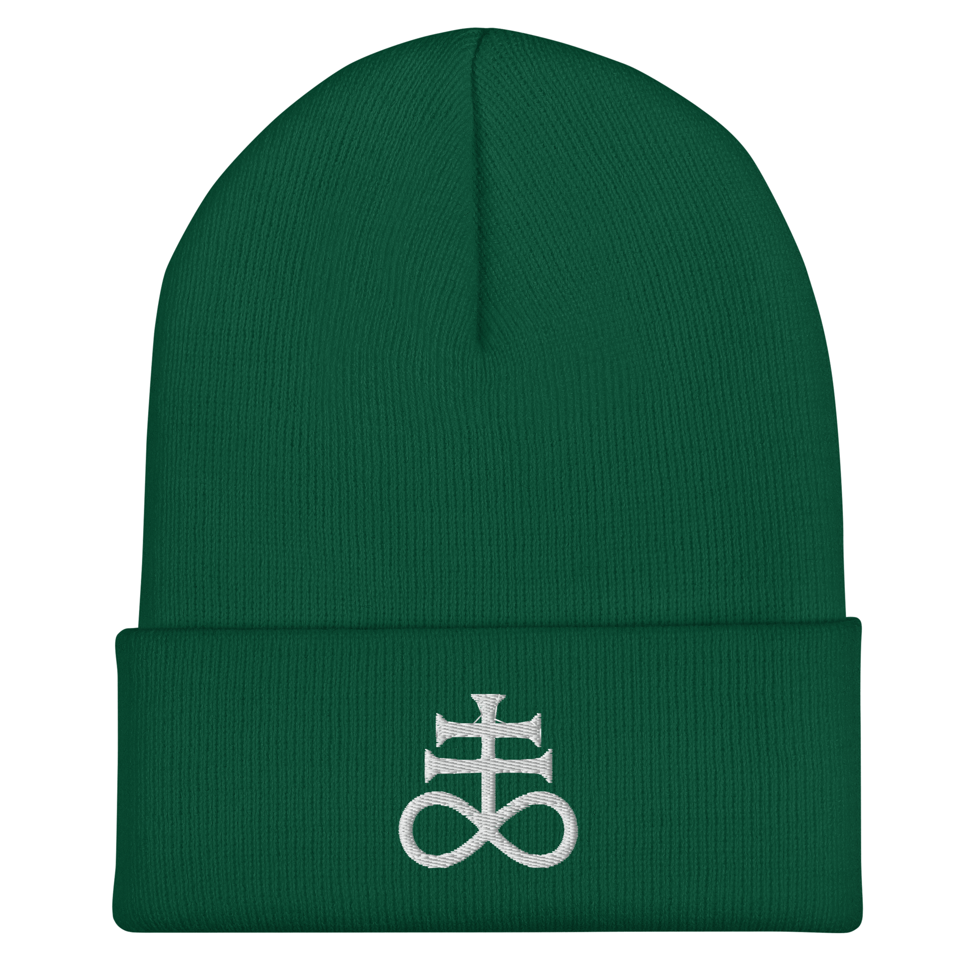 Brimstone Sigil Cuffed Beanie - Satanme