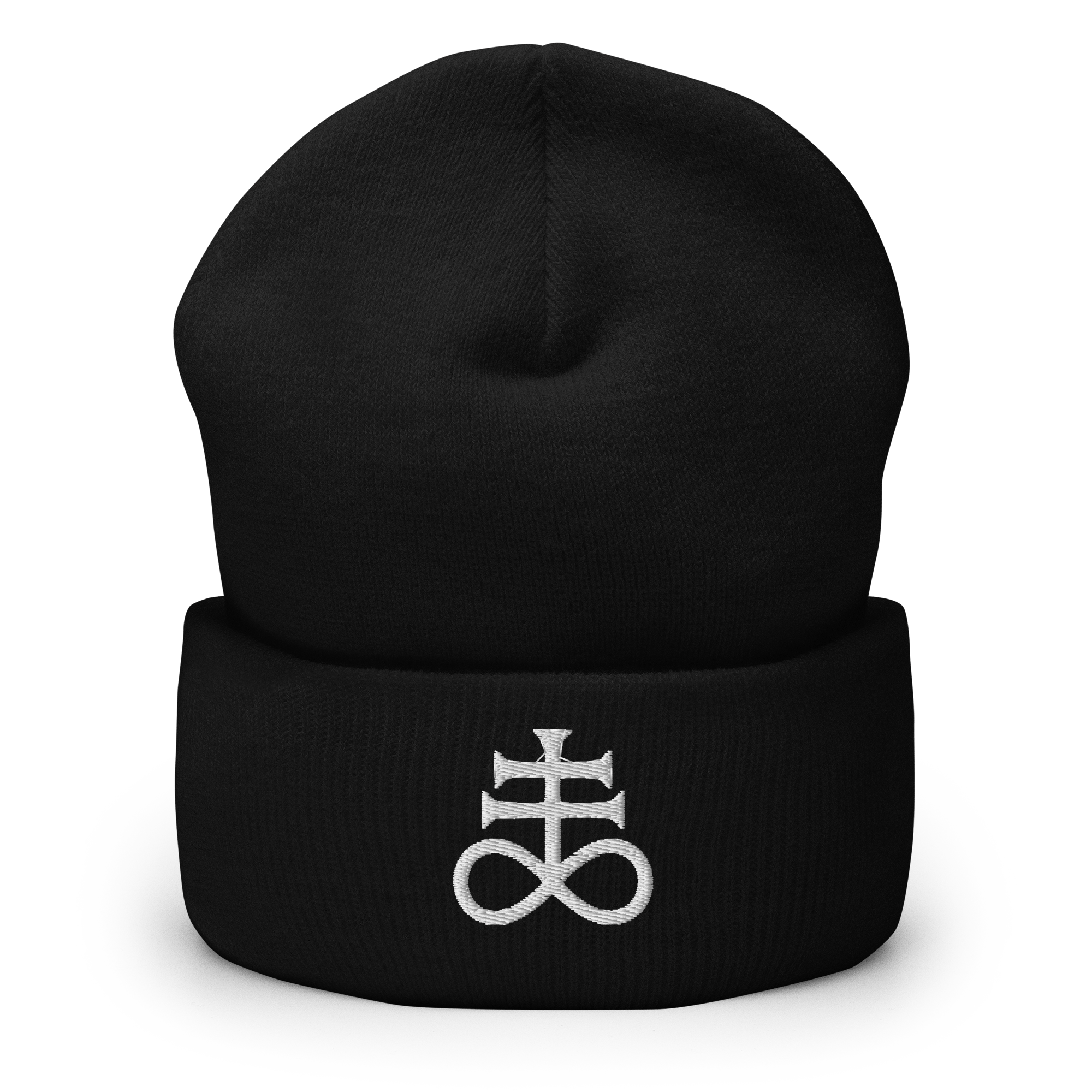 Brimstone Sigil Cuffed Beanie - Satanme