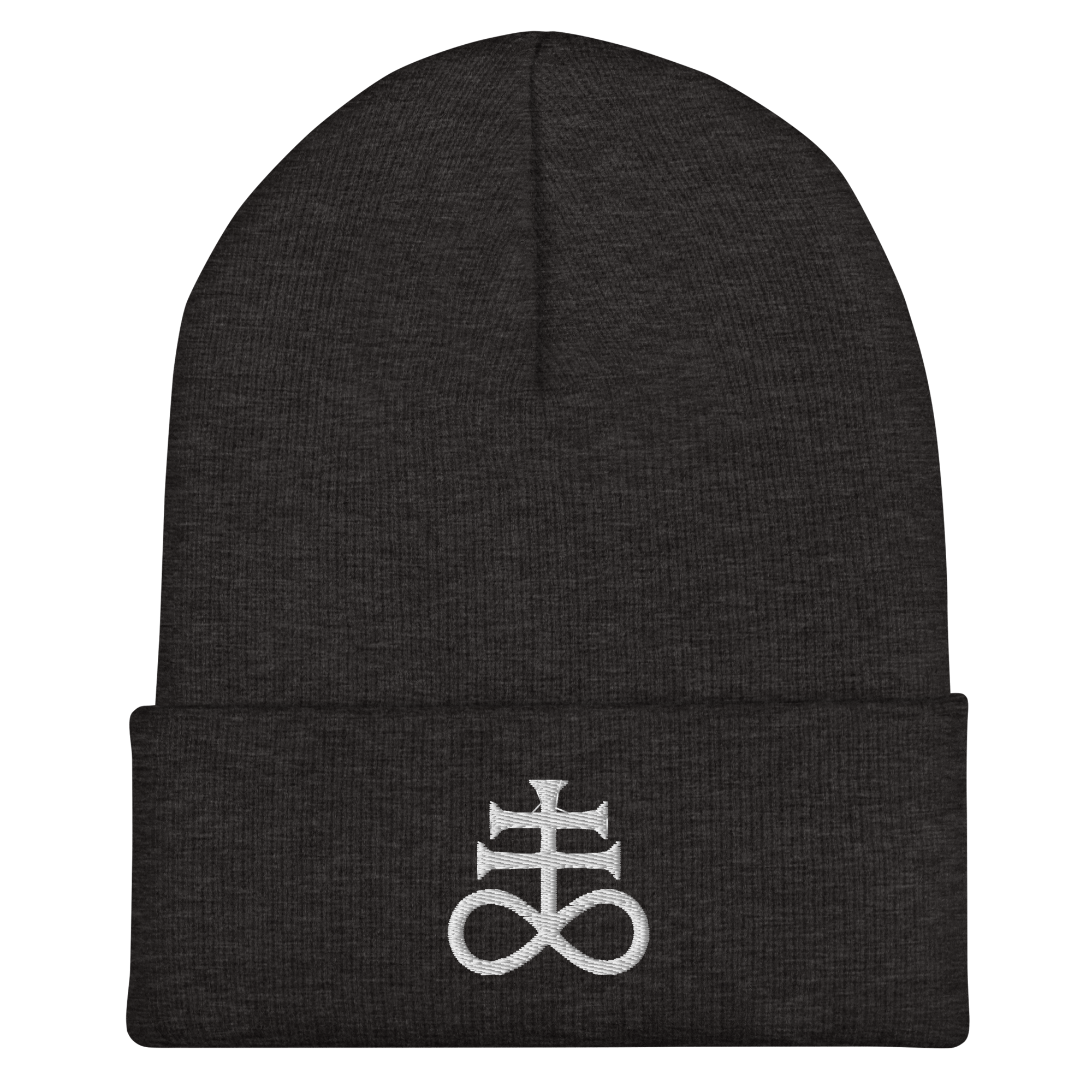 Brimstone Sigil Cuffed Beanie - Satanme