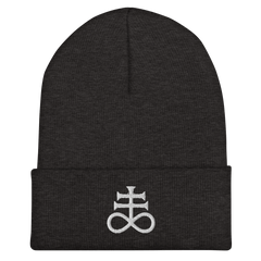 Brimstone Sigil Cuffed Beanie - Satanme