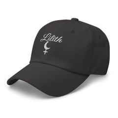 Dark Moon Lilith Embroidered Hat - Satanme