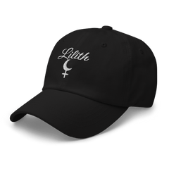 Dark Moon Lilith Embroidered Hat - Satanme