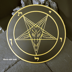 Dynamic 3D Baphomet Plaque - Satanme