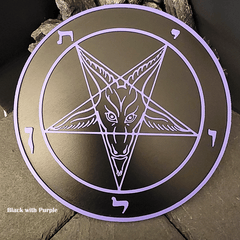 Dynamic 3D Baphomet Plaque - Satanme