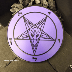 Dynamic 3D Baphomet Plaque - Satanme