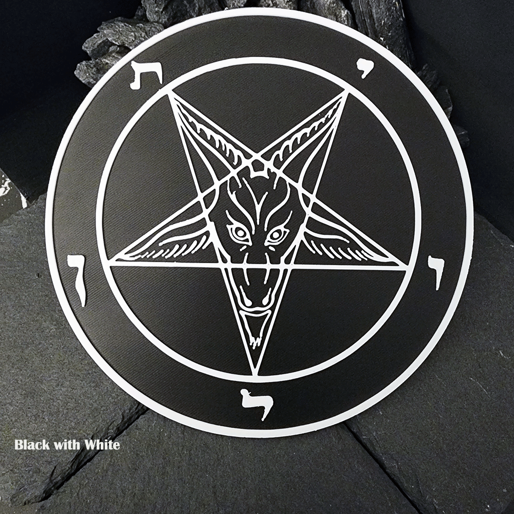 Dynamic 3D Baphomet Plaque - Satanme