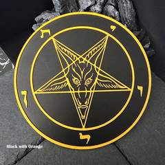 Dynamic 3D Baphomet Plaque - Satanme
