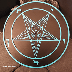 Dynamic 3D Baphomet Plaque - Satanme