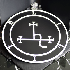Dynamic 3D Lilith Sigil Plaque - Satanme