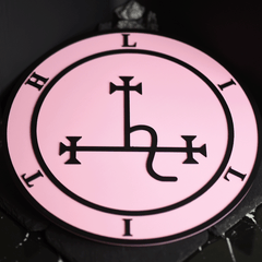 Dynamic 3D Lilith Sigil Plaque - Satanme
