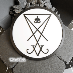 Dynamic 3D Lucifer Plaque - Satanme