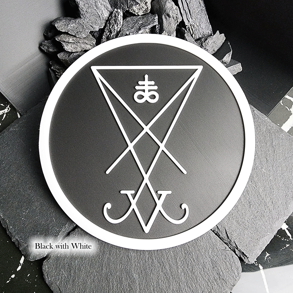 Dynamic 3D Lucifer Plaque - Satanme