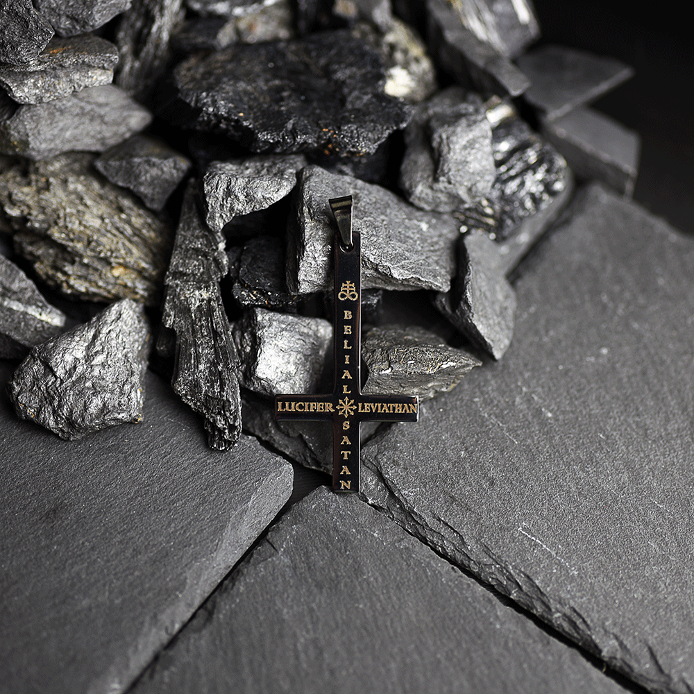 Four Princes Inverted Cross - Satanme