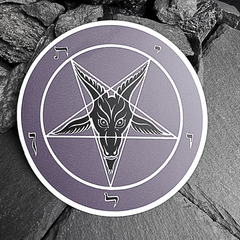 Gloomy Design Sticker - Satanme