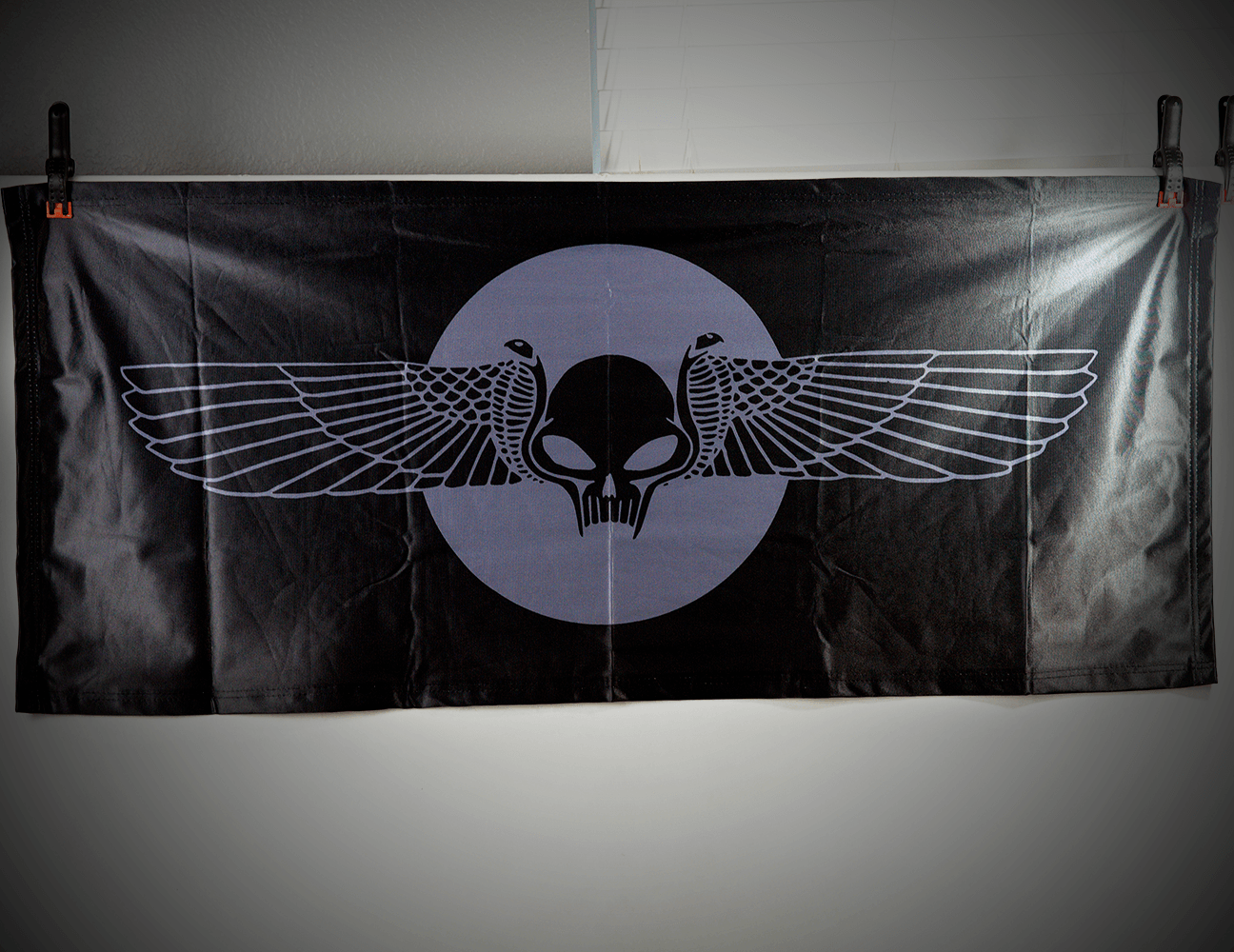 ToV Winged Skull Wall Banner - Satanme
