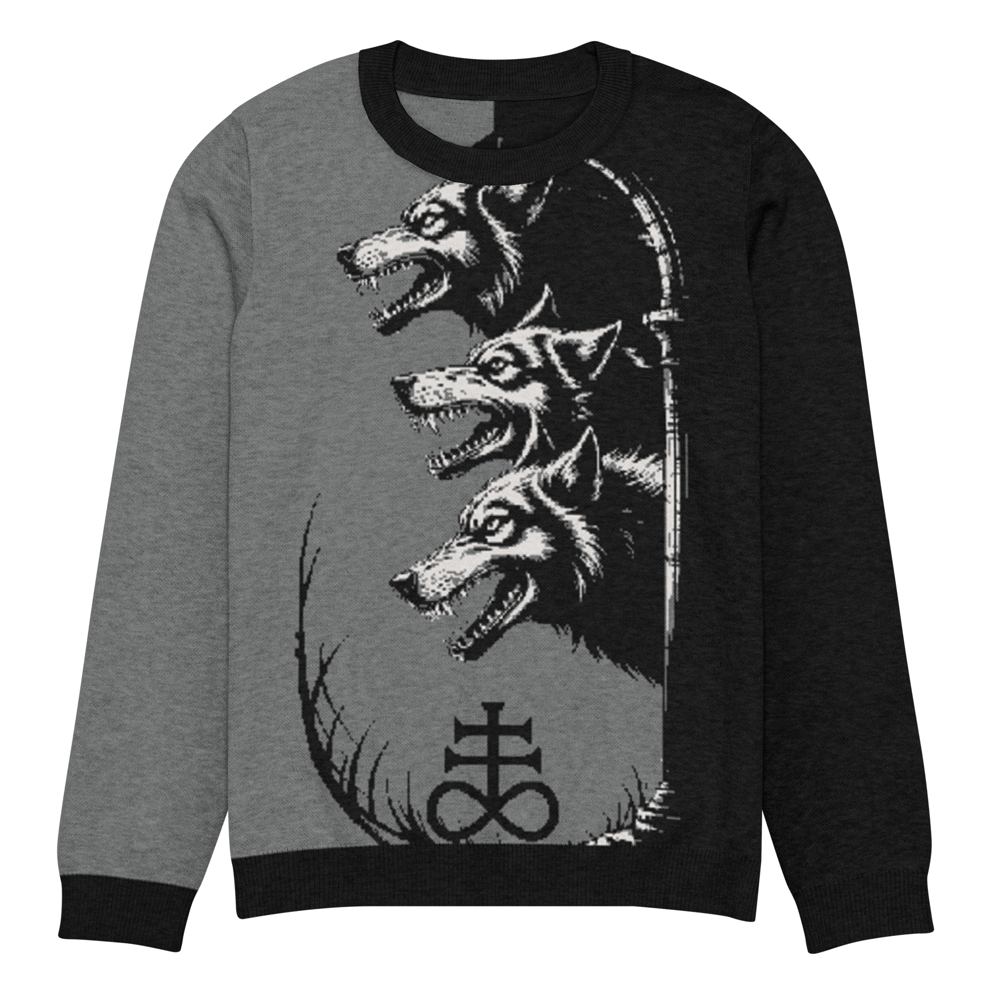 Hellbound Knitted Sweater - Satanme