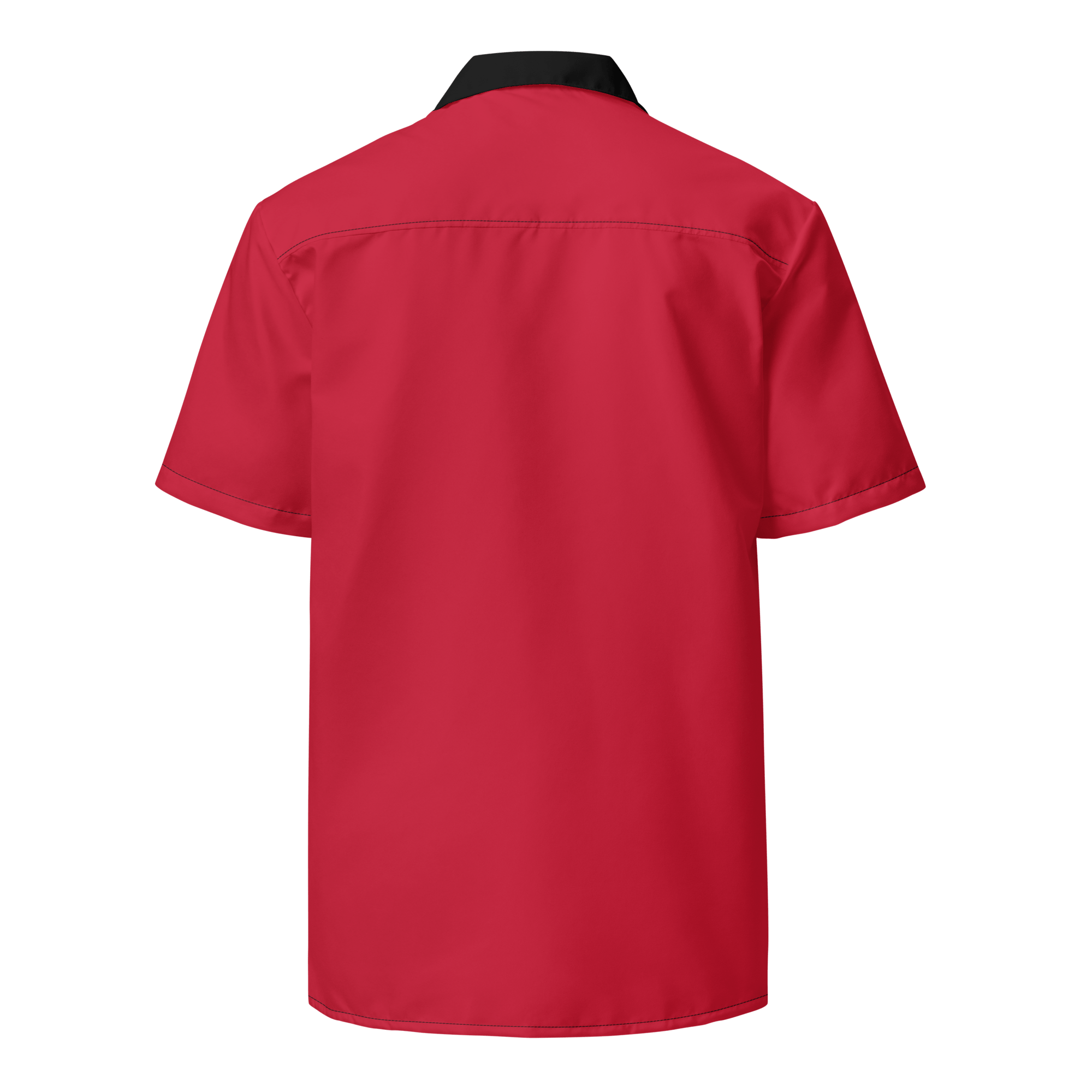 HellFire Red Baphomet Camp Shirt - Satanme