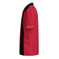 HellFire Red Baphomet Camp Shirt - Satanme