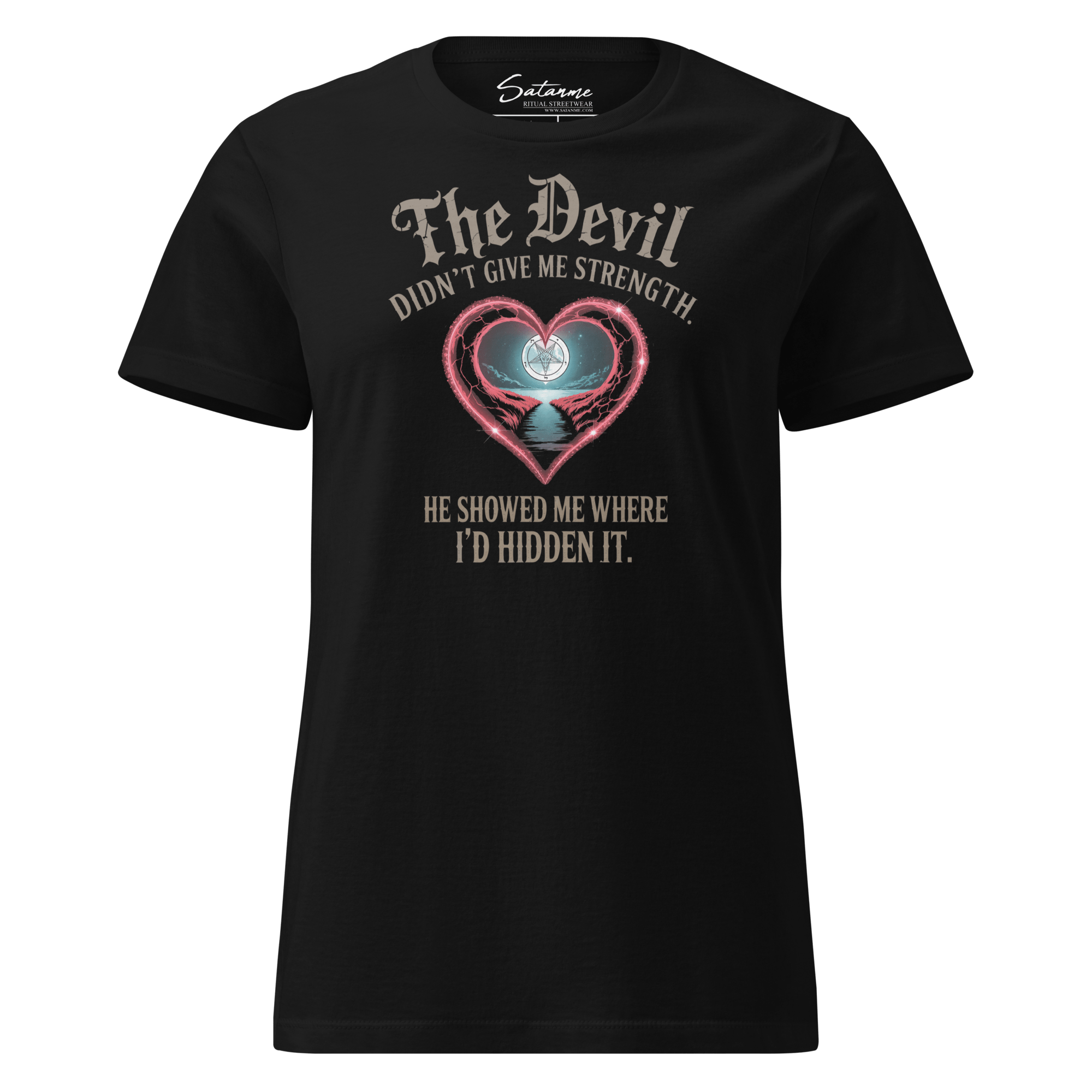 Hidden Strength Women’s Softstyle Shirt - Satanme