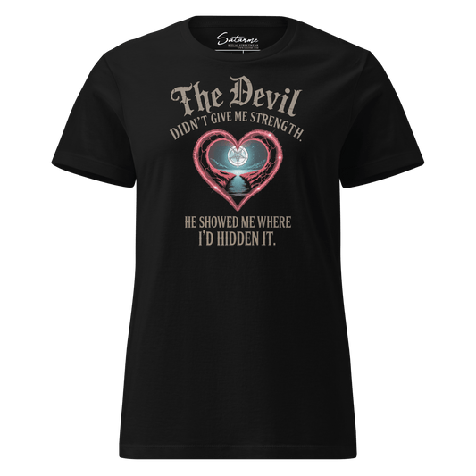 Hidden Strength Women’s Softstyle Shirt - Satanme