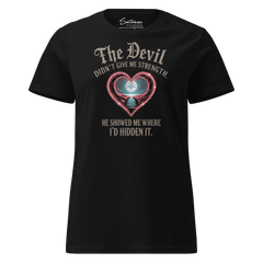 Hidden Strength Women’s Softstyle Shirt - Satanme