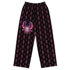 Infernal Harlequin Wide - Leg Joggers - Satanme
