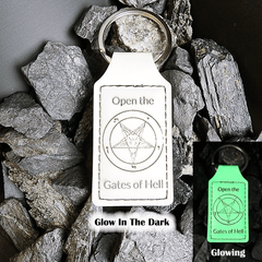 Infernal Leather Key Chain - Satanme