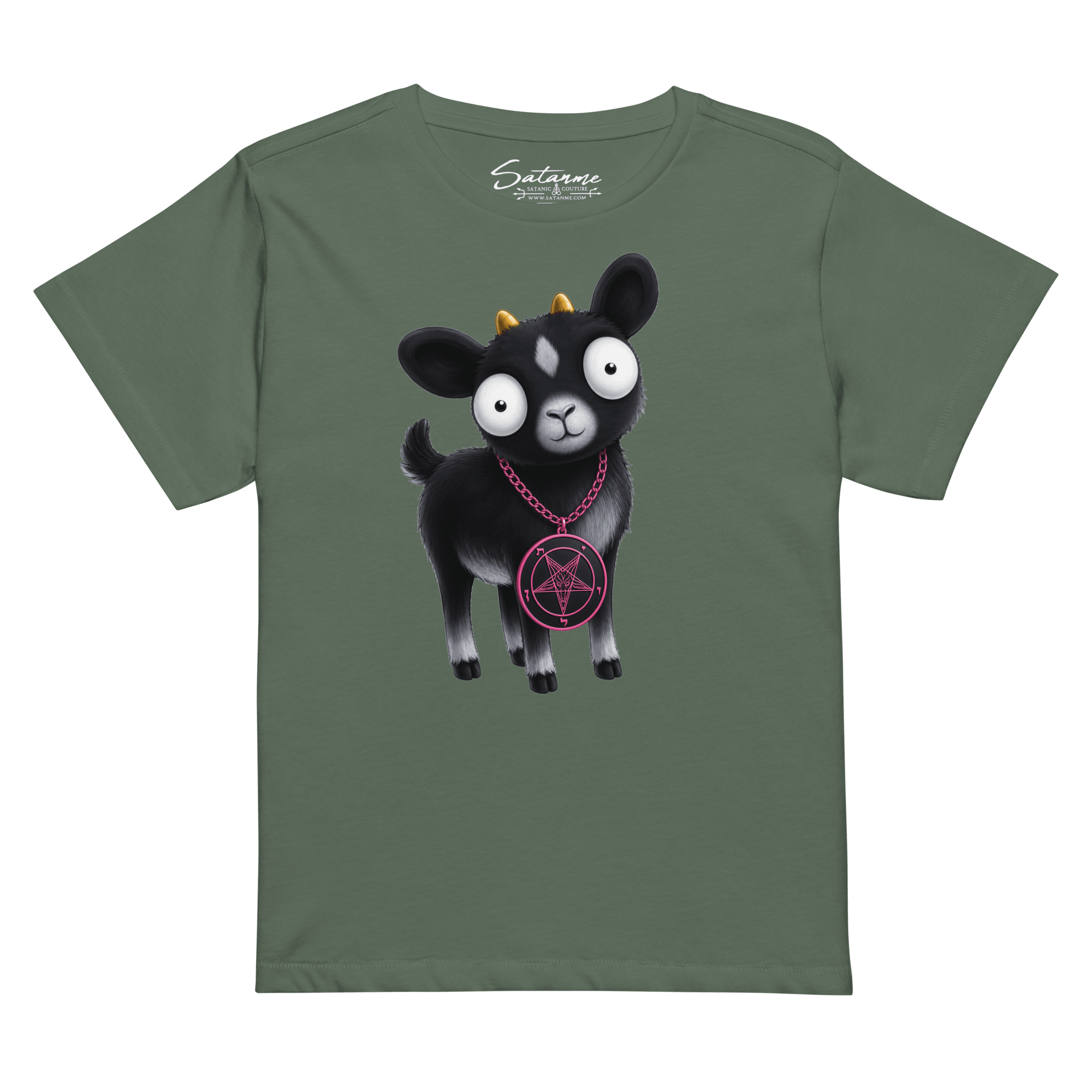 Lil' Baphy Women’s High-Waisted Shirt - Satanme